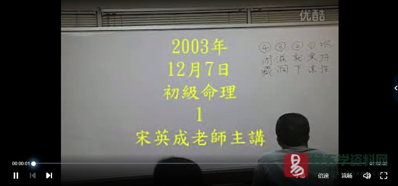 画像[2]_宋英成2003年マレーシア初級命理コース（ビデオ6巻）_易経玄学資料網