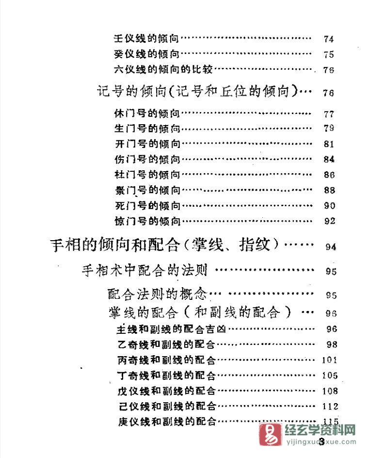 Image[4]_"Chinese Secret Hand Reading Techniques" electronic PDF version (347 pages)_Yijing Mysticism Data Network
