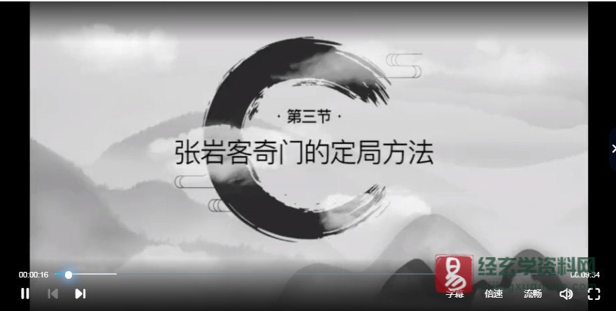 画像[3]_張岩客奇門遁甲起局-張氏奇門手上起局（ビデオ24集）_易経玄学資料網