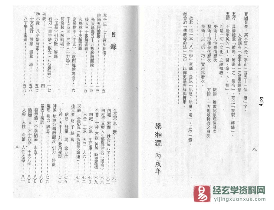 图片[4]_梁湘润著《禄命五行》上下册PDF电子书（402页）_易经玄学资料网