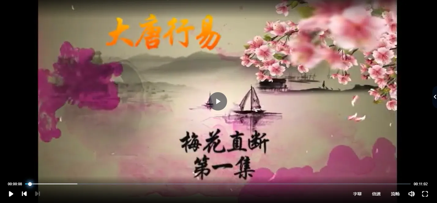 Image [2]_Tang Youquan - Plum Blossom Prediction: Plum Blossom Spirit Divination (Video 36 Episodes)_Yijing Mysticism Data Network