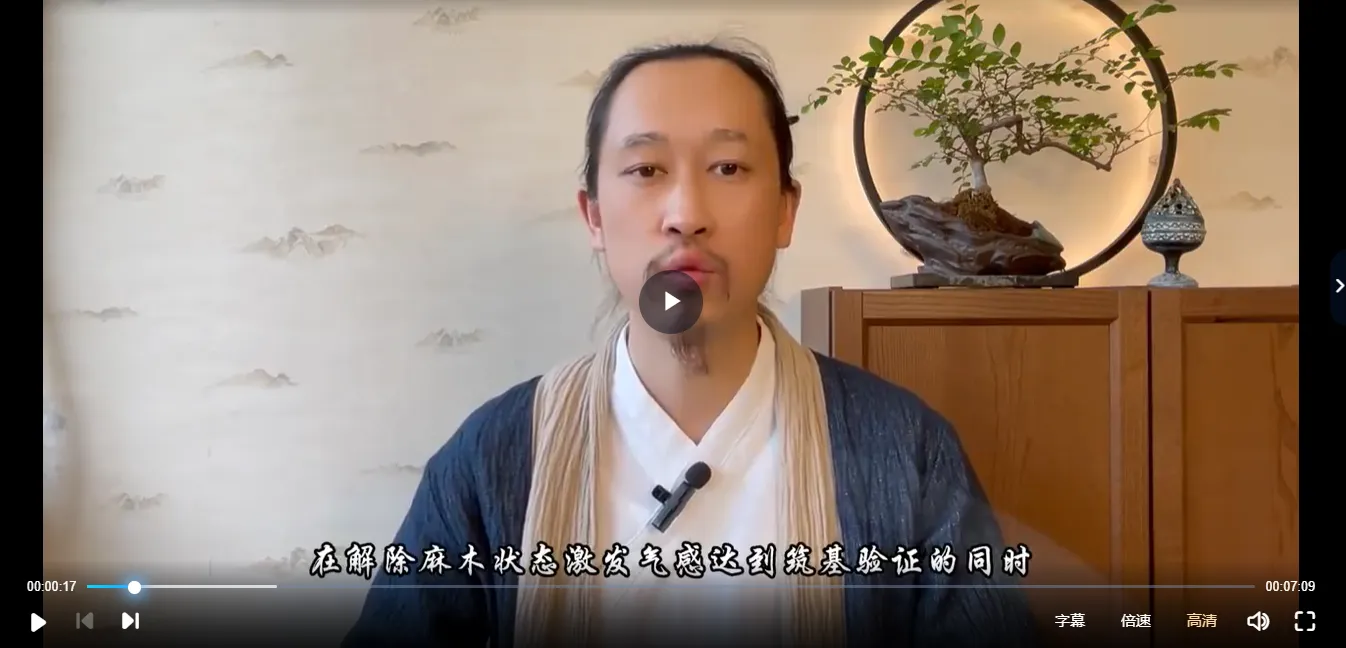 Image[2]_Xu Fasheng - Beginner Meditation Course (8 Videos)_Yijing Mysticism Data Network