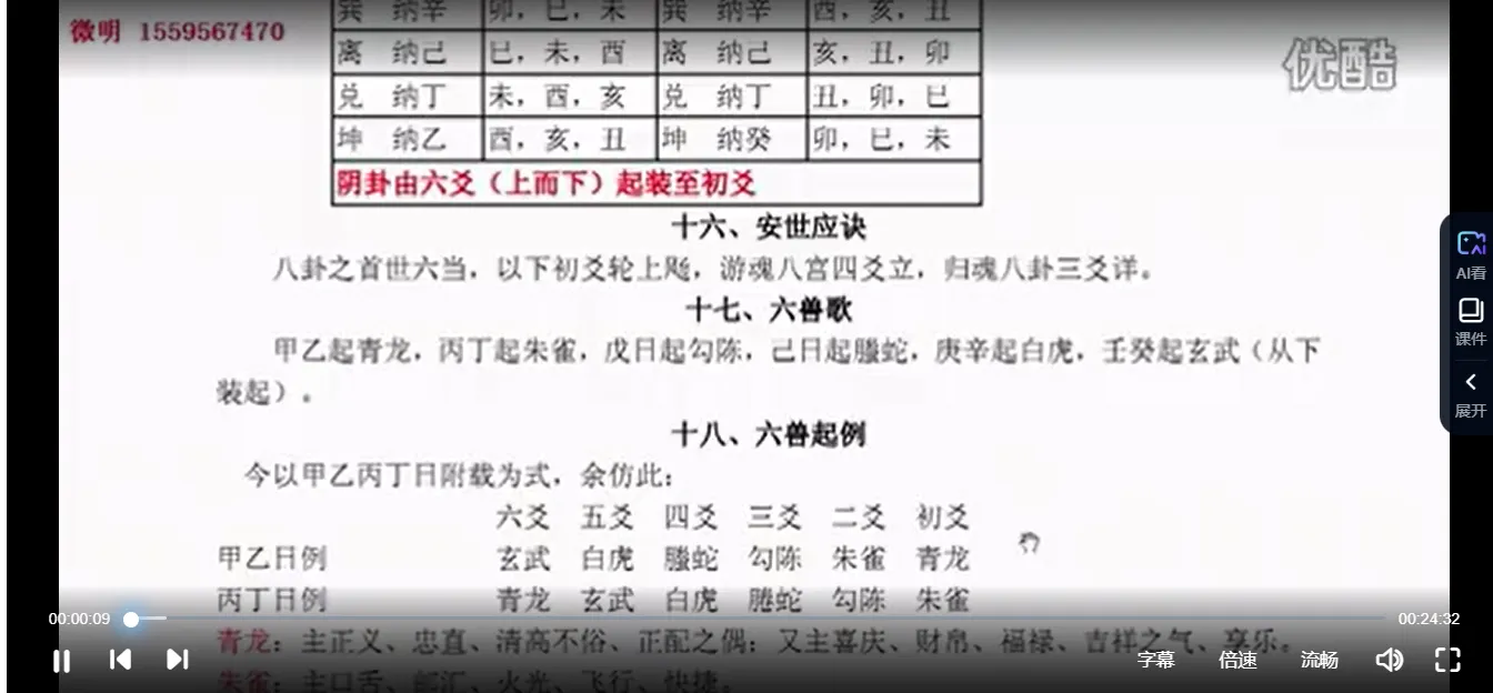 画像[3]_微明大师による卜筮正宗解説 動画43集全（動画43集）_易経玄学資料ネット