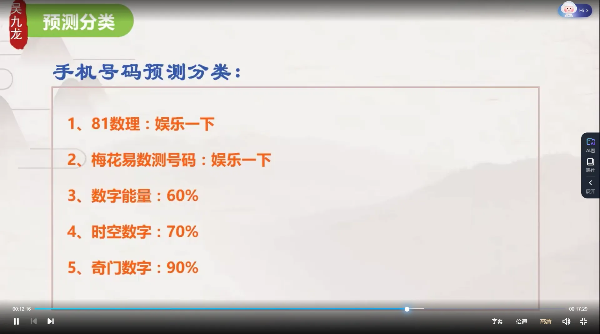 画像[5]_呉九龍数字奇門ビデオチュートリアル（全8動画）_易経玄学資料ネット