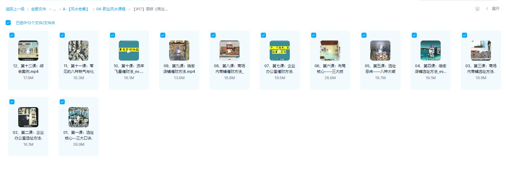 画像[1]_雯婷『ビジネス富と風水コース』動画12集_易経玄学資料ネット