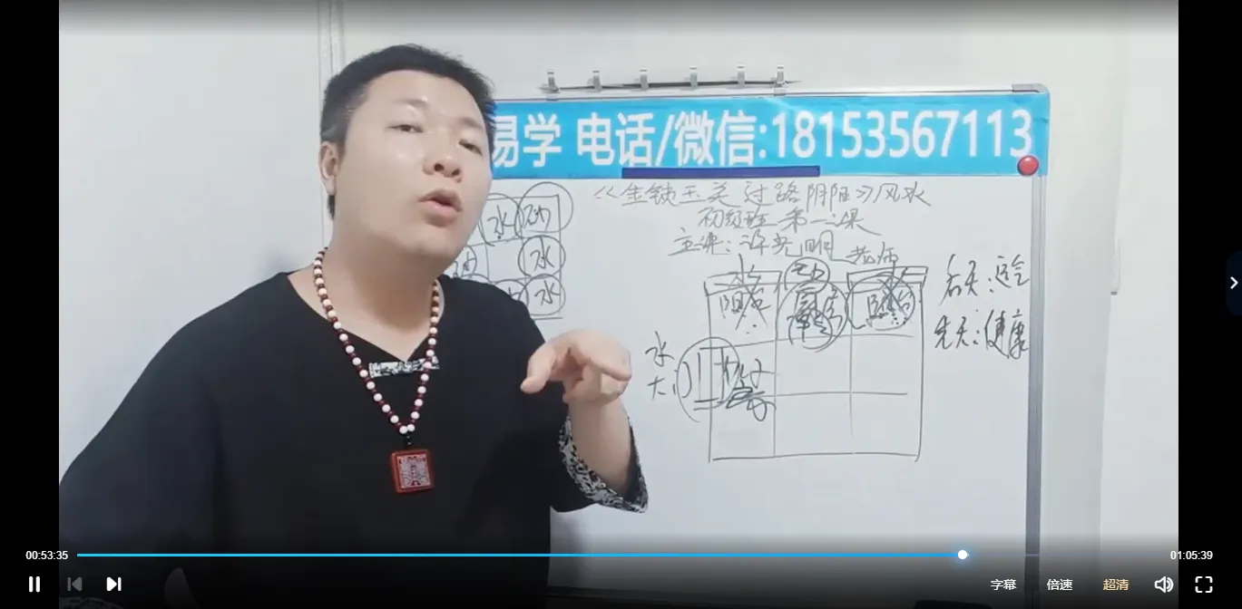 画像[5]_楚恒許光明『過路陰陽金鎖玉関風水』初級+中級コース（動画20集）_易経玄学資料網