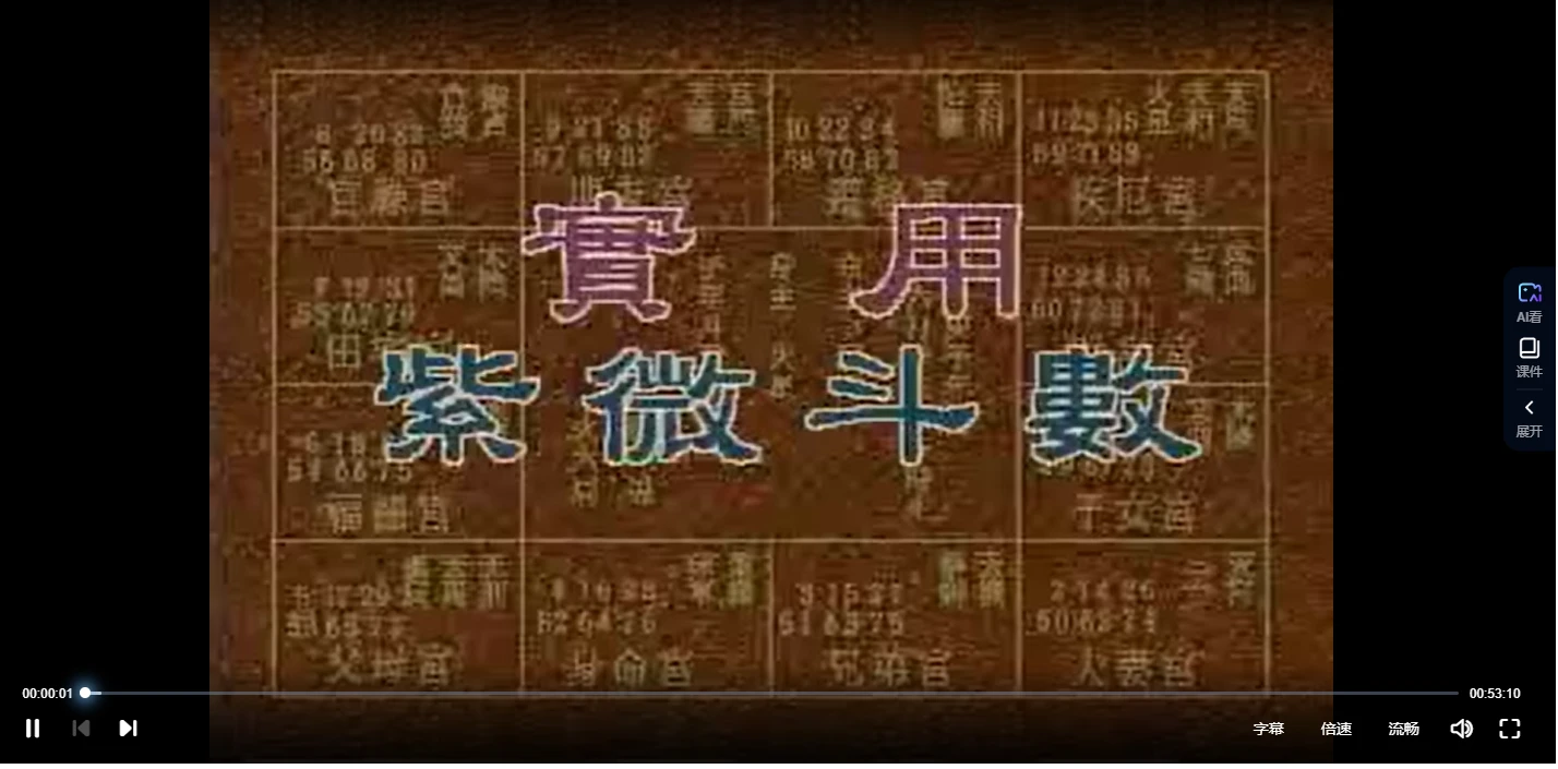 圖片[3]_周信軫-實用紫微斗數（影片20集）_易經玄學資料網