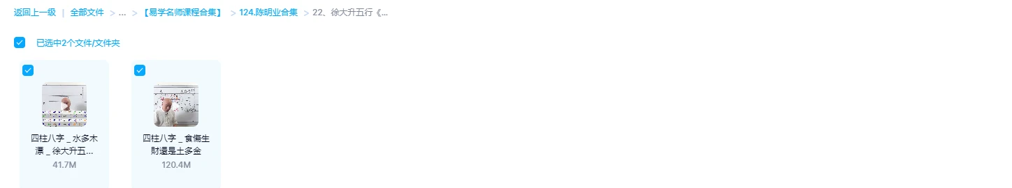 画像[1]_陳明業 徐大升五行『四柱八字』（動画2集）_易経玄学資料ネット