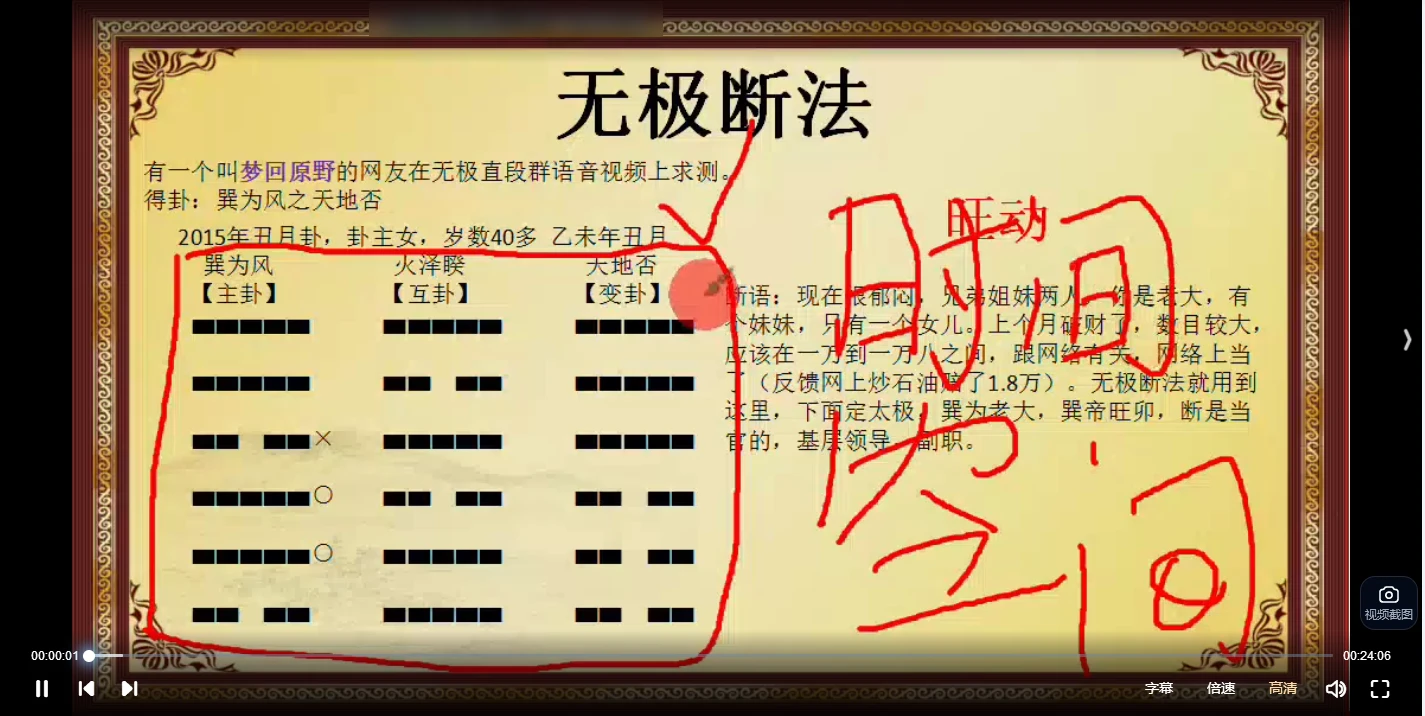 图片[4]_张正熙神策梅花（视频20集）_易经玄学资料网