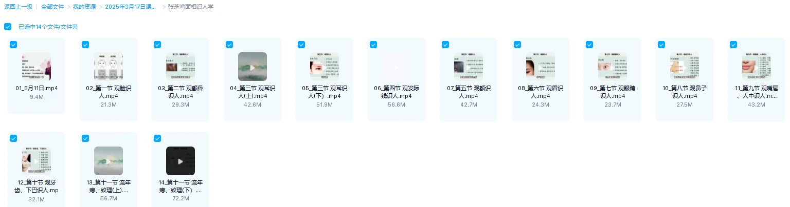 画像[1]_張芝鳴『顔相識人学』動画14集_易経玄学資料サイト（日本）