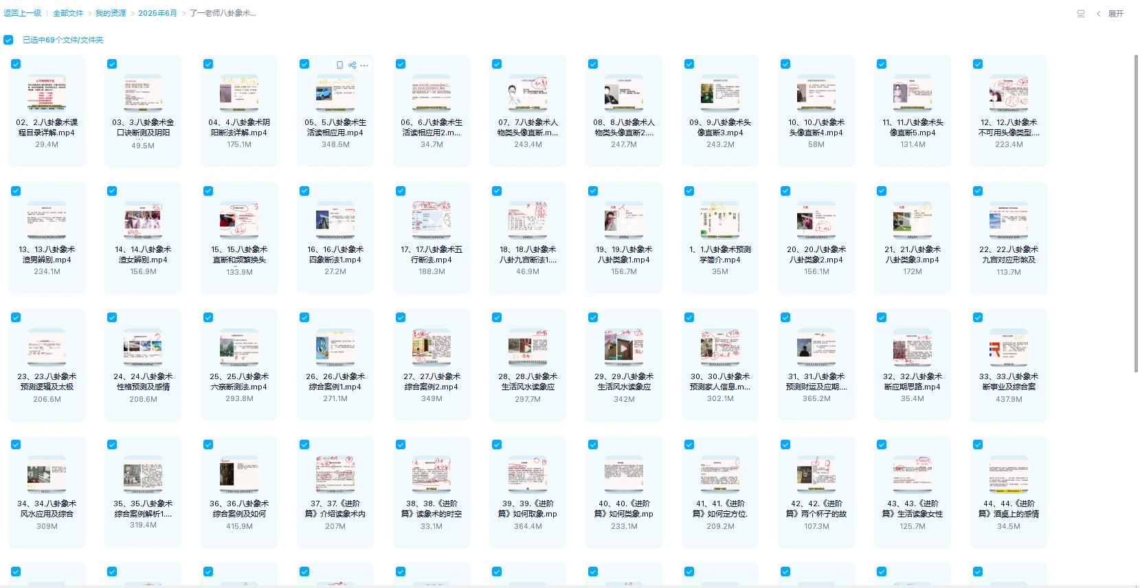 图片[1]_了一老师《八卦象术图像预测学初阶+高阶》（视频69集）_易经玄学资料网