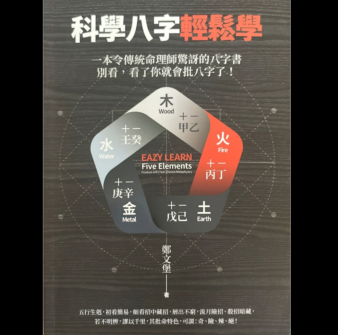 图片[1]_郑文堡《科学八字轻松学》PDF495页_易经玄学资料网