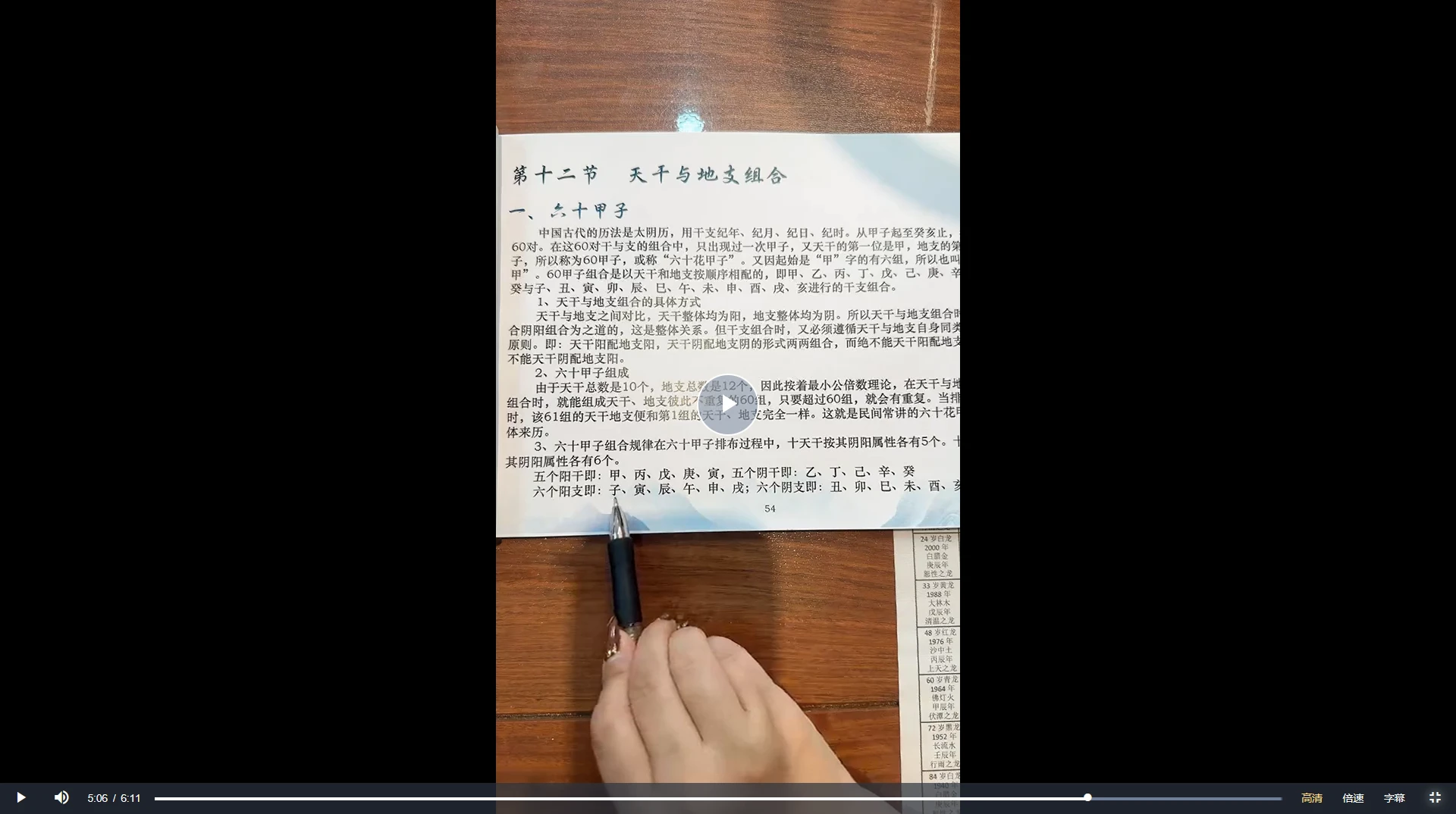 사진[5]_손진곤 《흐름의 12신살》(영상 73편)_이경현학 자료망