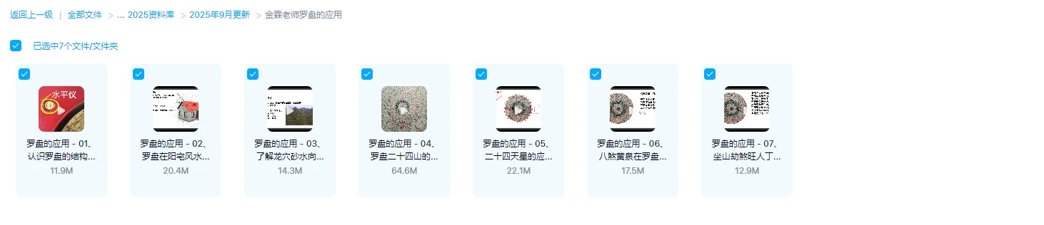 Image [1]_Teacher Jin Lin's Compass Application (Video 7 Episodes)_Yijing Mysticism Resources Network