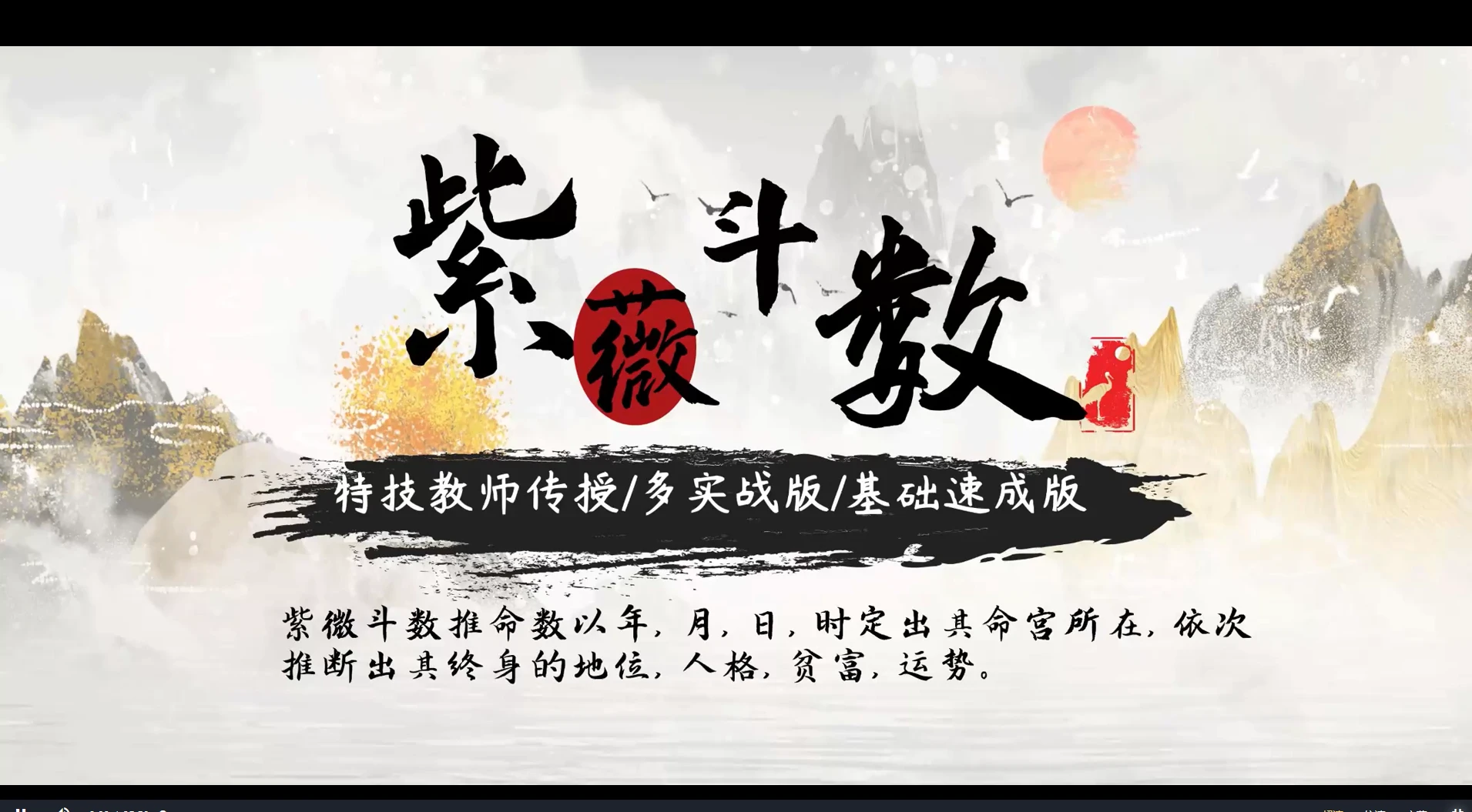 图片[3]_肖有紫微斗数完整课程（基础+实战）（视频22集）_易经玄学资料网