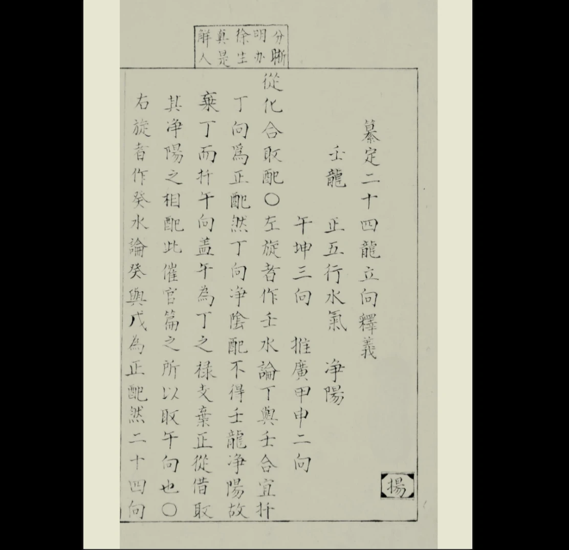 画像[1]_『山を貫く地図 二十四龍分金立向』PDF電子書籍_易経玄学資料サイト