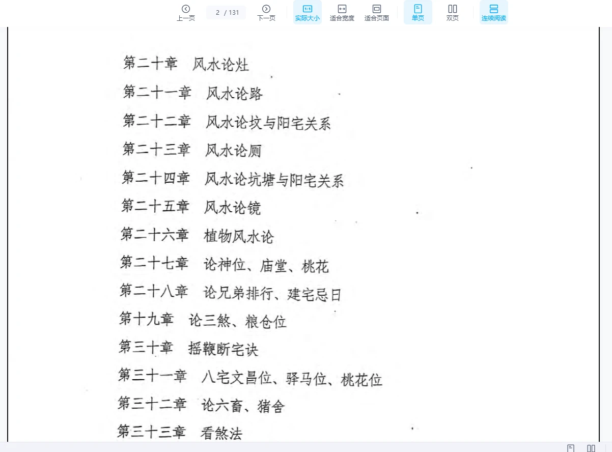 圖片[2]_《文王判宅》PDF電子書（131頁）_易經玄學資料網